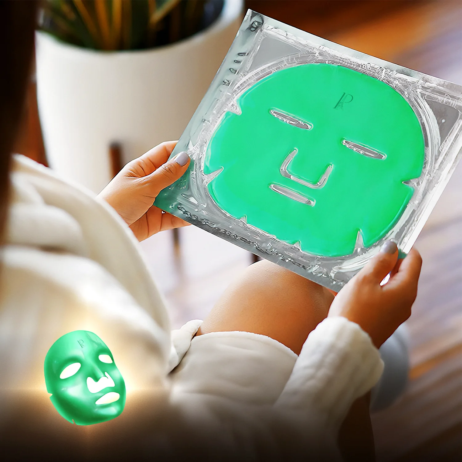 5 in 1 Complete Renewal Rejuvenating Colorful Masks | Gold, Silver, Red, Green, & Black | 16 Piece Set - Image 3