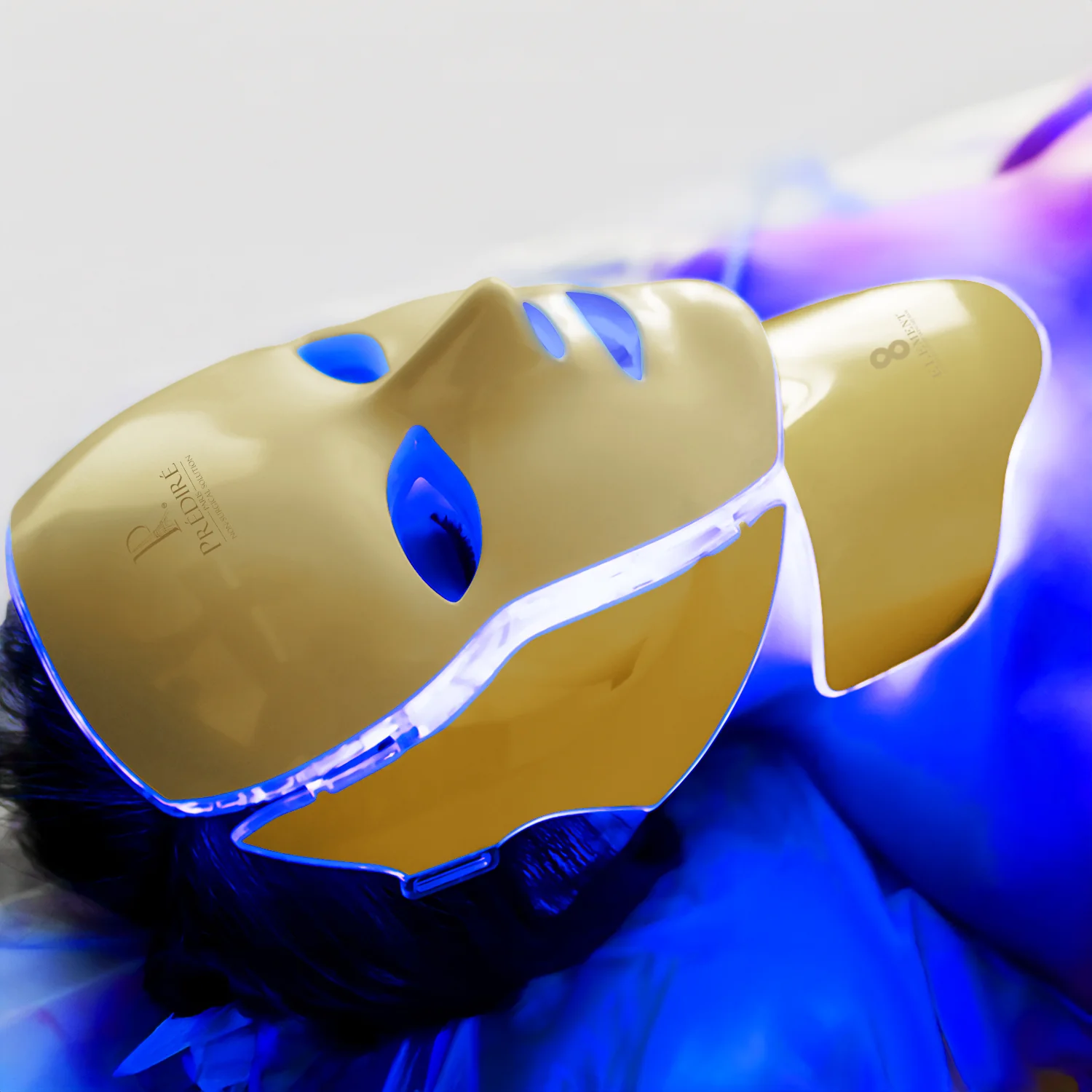 8 Element Multi-Purpose Skincare Mask (GOLD) | Non-Surgical Solution LED Treatment - Image 3
