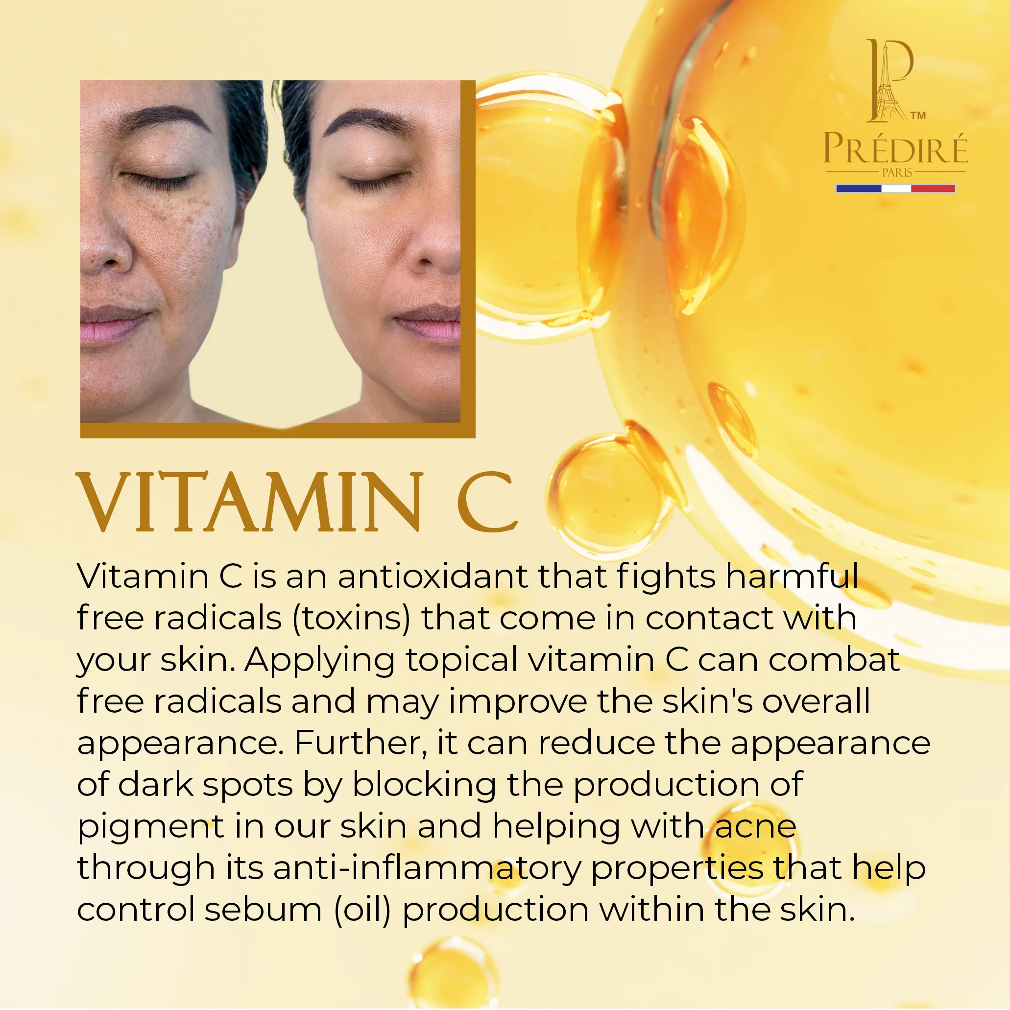 Double-Acting Facial Serum Vitamin C Based Hydrating & Whitening - Image 4